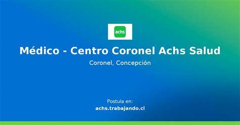 centro mdico achs vicua mackenna|Ubicaciones Achs